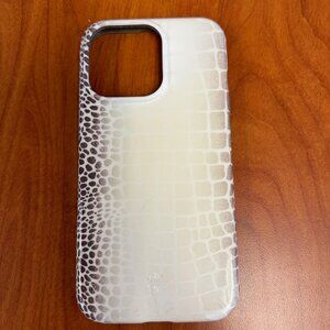 Velvet Caviar Himalayan Croc iPhone 13 Pro Case VGUC